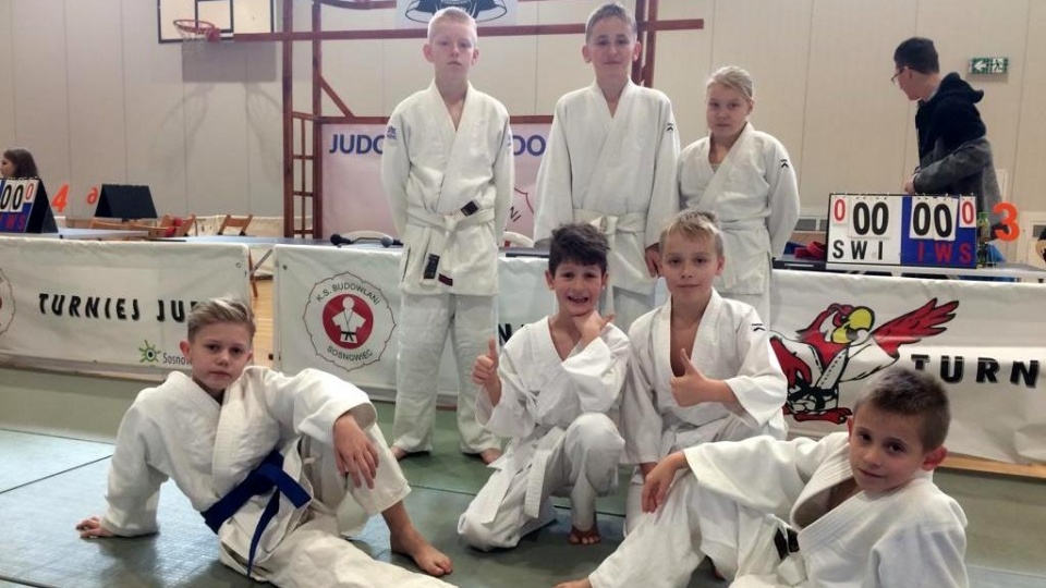 Zawodnicy judo ze Strzelec Opolskich [fot. archiwum prywatne]