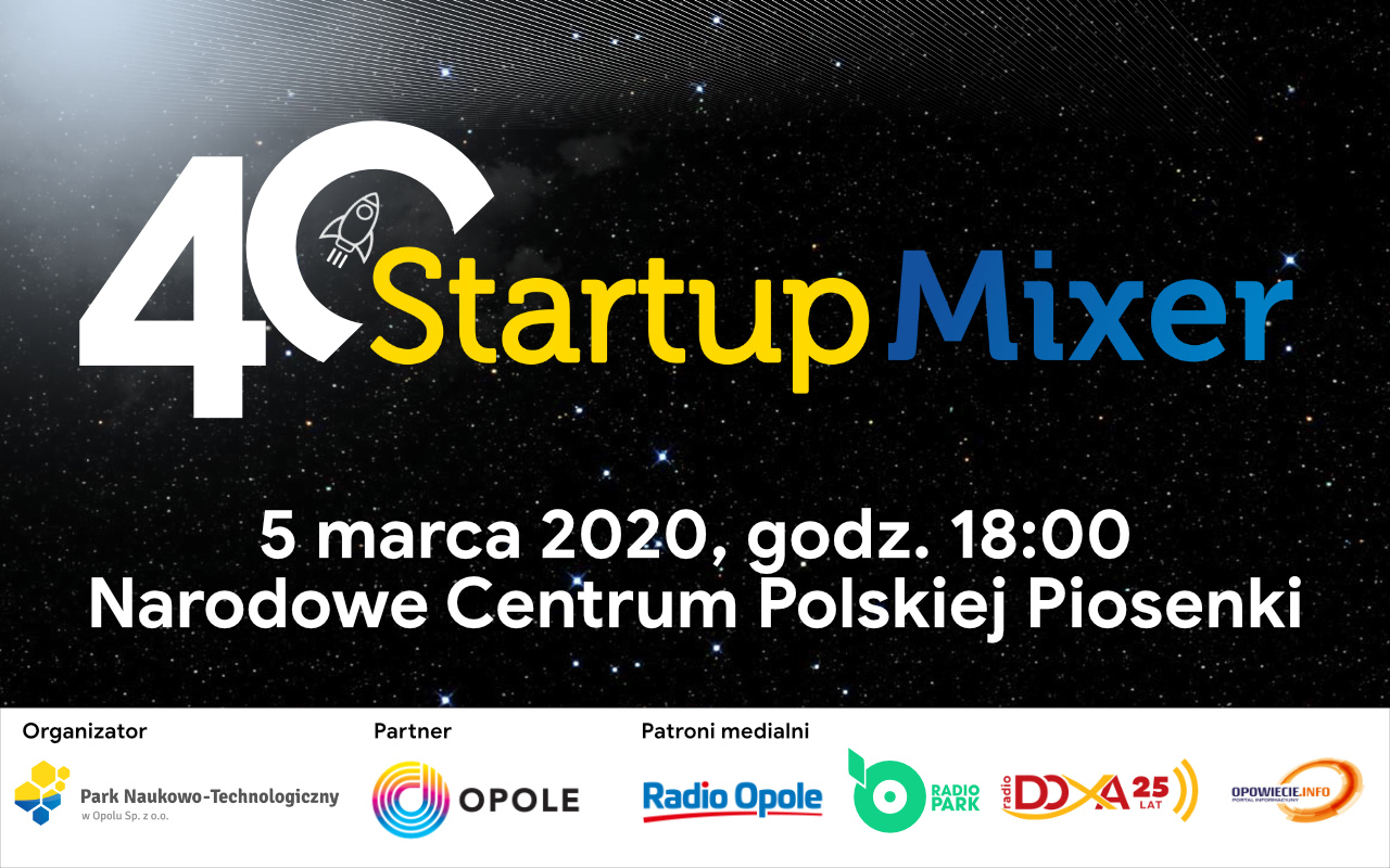 40. Startup Mixer już w czwartek – przyjdź i dowiedz się, co słychać w opolskim biznesie! [materiały organizatora]