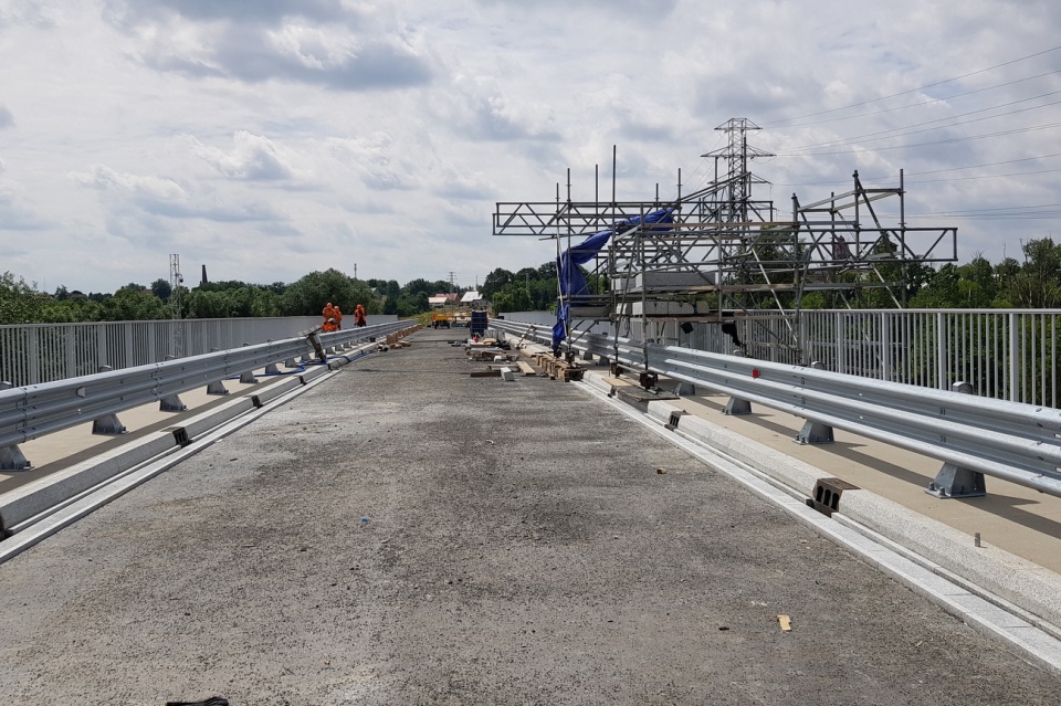 Przebudowa mostu kolejowego nad Odrą w Krapkowicach [fot. A. Pospiszyl]