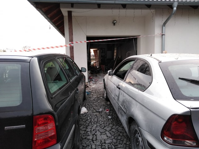 Eksplozja w Lędzinach: w domu odnaleziono amunicję i łuski pochodzące prawdopodobnie z czasów II wojny światowej