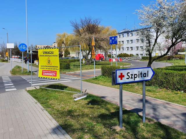 Oddział chirurgii szpitala w Krapkowicach zamknięty. Wykonany prewencyjnie test wykazał COVID-19 u pacjenta