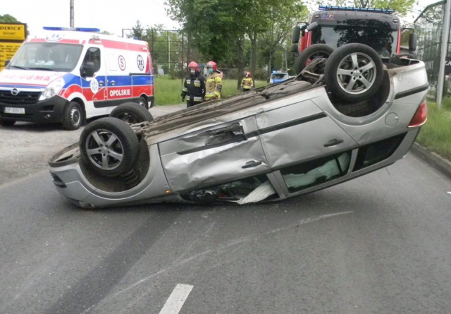 Zderzenie dwóch aut w Namysłowie. Sprawczyni ukarana mandatem