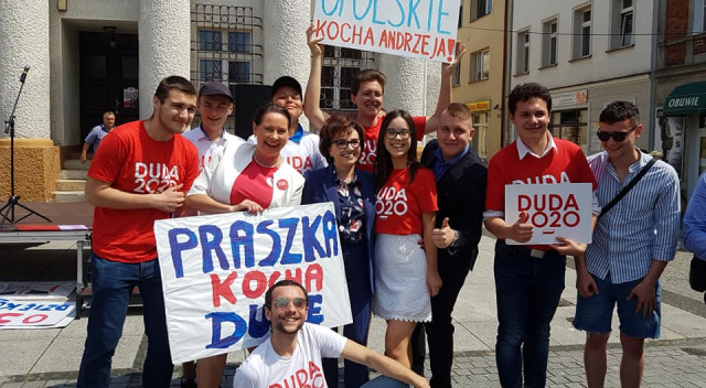 WYBORY 2020: Marszałek Sejmu Elżbieta Witek z wizytą na Opolszczyźnie