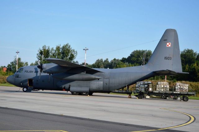 Z Wrocławia do Bejrutu. Opolscy logistycy przygotowali lotniczy transport pomocy humanitarnej