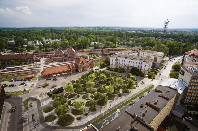 Gotowy jest projekt zagospodarowania placu wokół dworca PKP w Opolu. Otrzymał pozwolenie na realizację