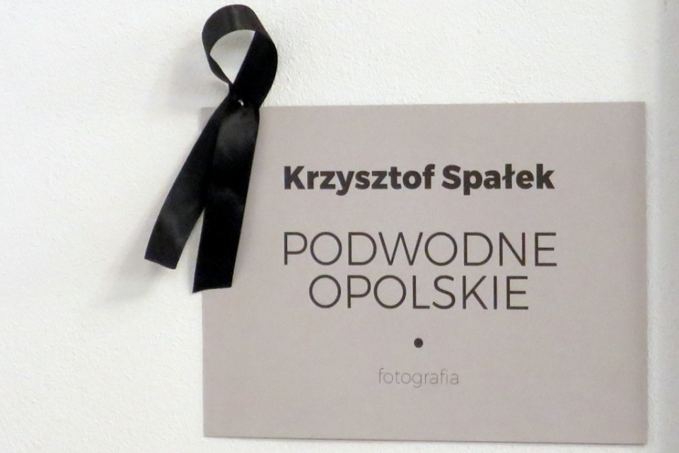 Finisaż "Podwodne Opolskie" Krzysztofa Spałka Dworzec Opole Główne 2020 [fot. Mariusz Majeran]