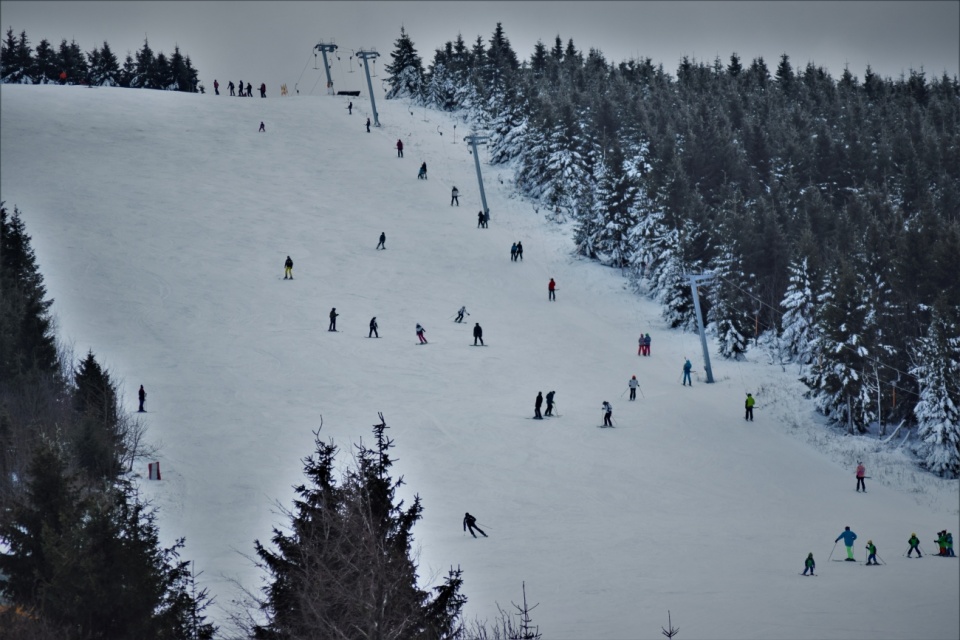 Sezon narciarski w ośrodku Červenohorské sedlo [fot. Paweł Konieczny]