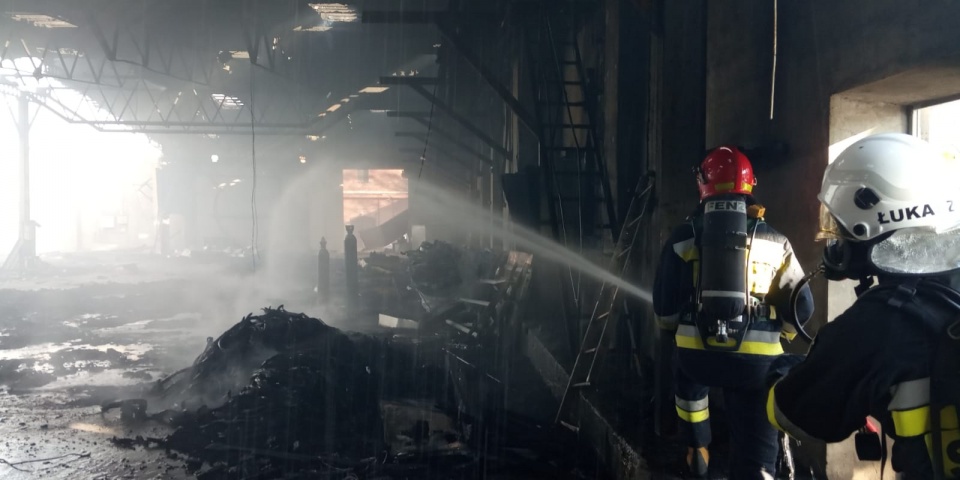 Groźny pożar w Pawłowiczkach [fot. PSP Kędzierzyn-Koźle]