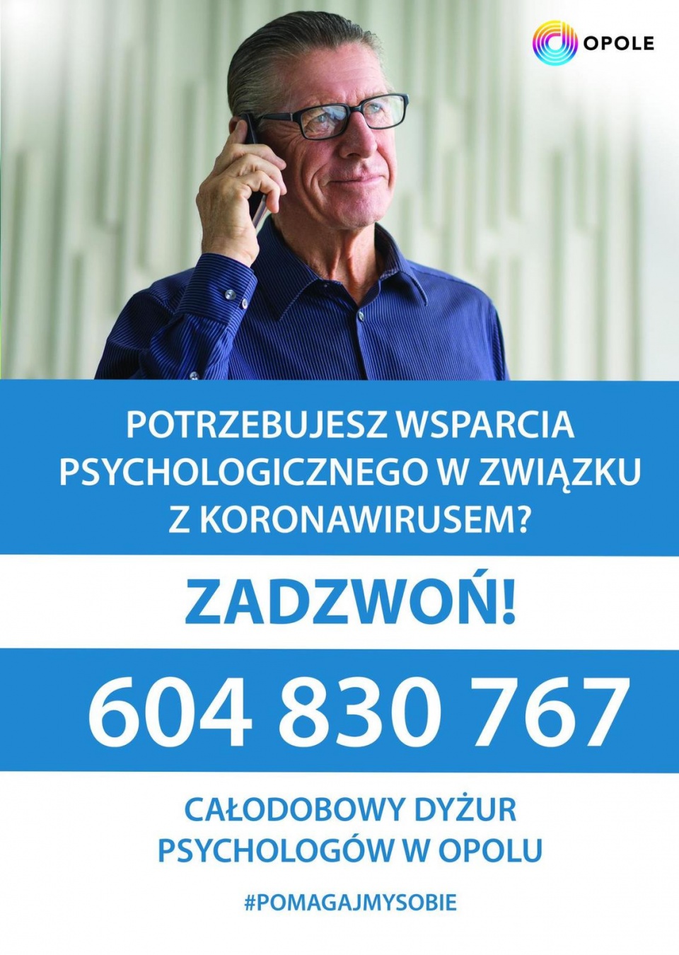 Opole uruchomiło dla mieszkańców całodobową telefoniczną pomoc psychologiczną