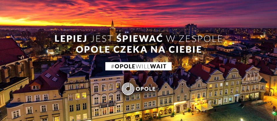Opole dołączyło do akcji #CityWillWait [fot. Um Opole]