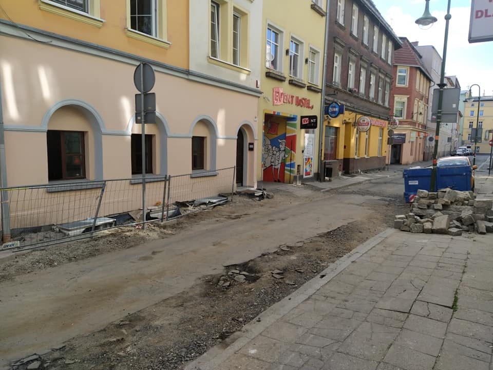 W poniedziałek (25.05) rozpoczyna się remont ulicy Staromiejskiej. [fot.MZD]