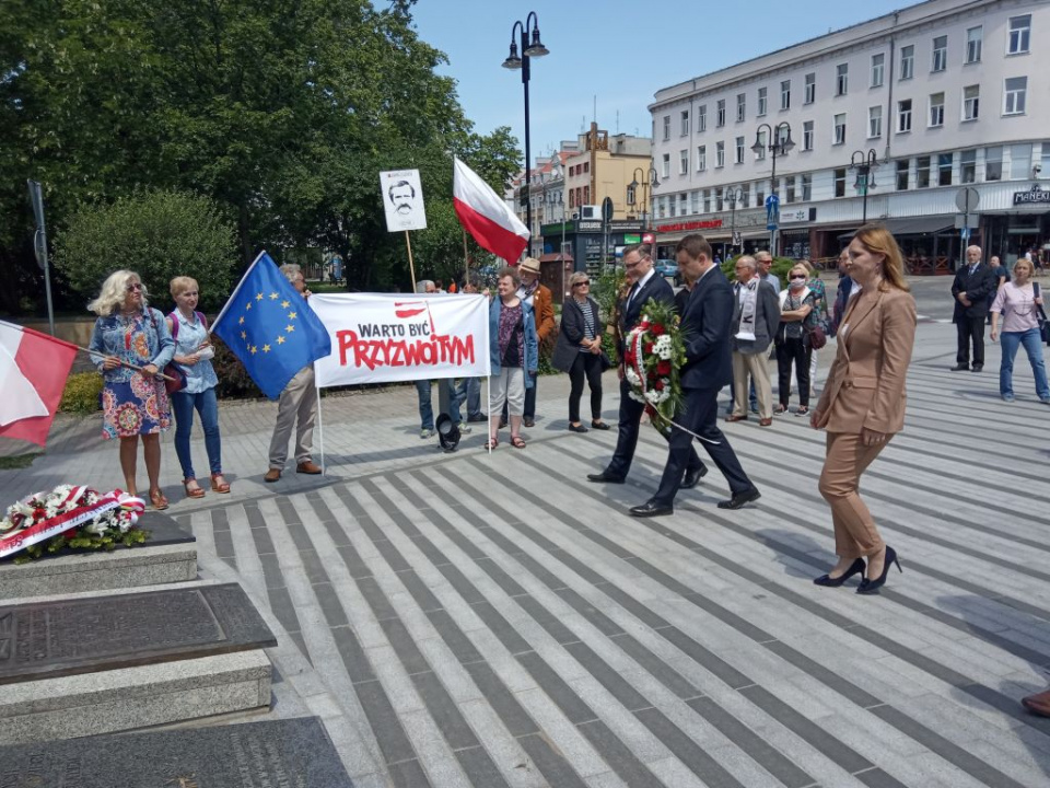 Opole: obchody 31. rocznicy wyborów 4 czerwca w Polsce [fot.P.Wójtowicz]
