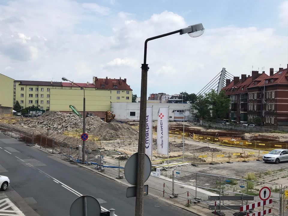 Opóźnia się budowa centrum przesiadkowego Opole Główne [fot.M.Matuszkiewicz]