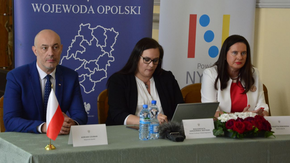 Minister funduszy i polityki regionalnej Małgorzata Jarosińska-Jedynak odwiedziła Nysę [fot. Daniel Klimczak]