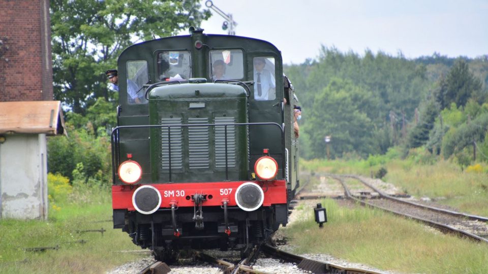 Pociąg retro w Prudniku [fot. Daniel Klimczak]