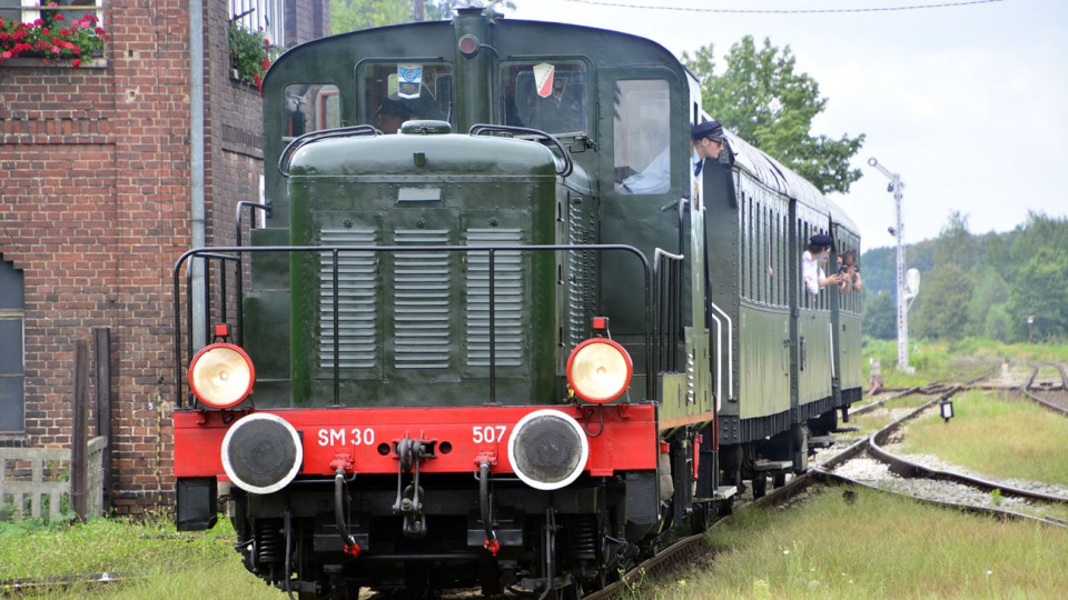 Pociąg retro w Prudniku [fot. Daniel Klimczak]