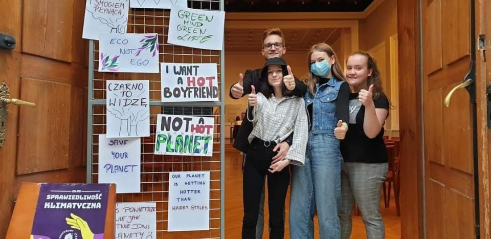 Młodzieżowy Strajk Klimatyczny w Opolu [fot. Młodzieżowy Strajk Klimatyczny]