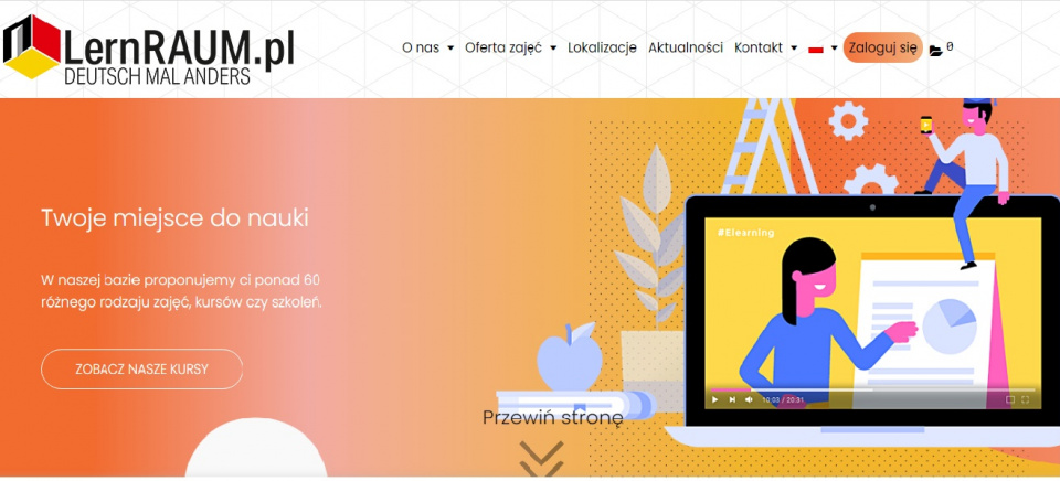 Projekt LernRAUM.pl [mat. screenshot]