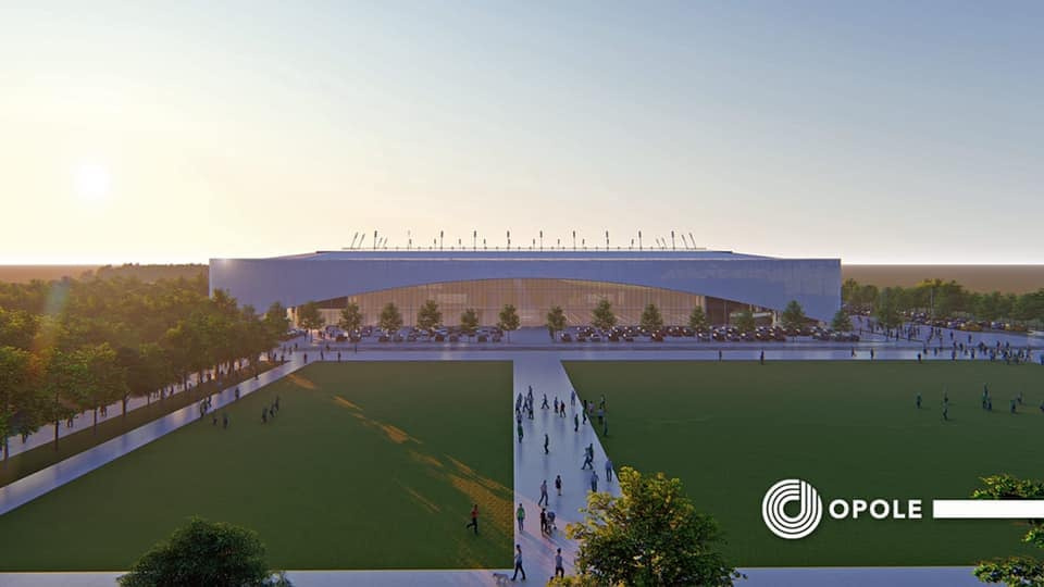 Projekt nowego stadionu [fot. UM Opole]