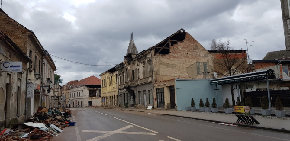 Chorwacja po trzęsieniu ziemi [fot. archiwum Joachima Jendrzeja]