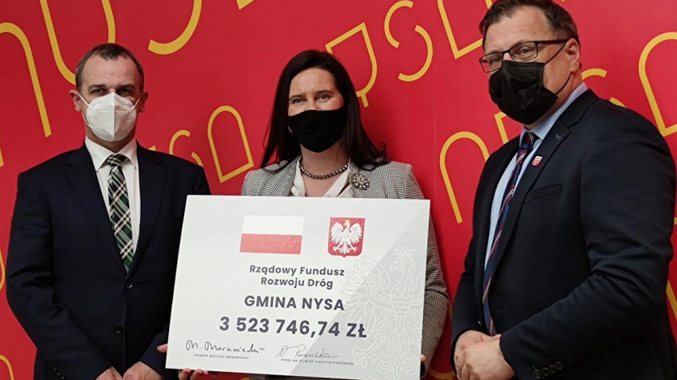 Rządowe pieniądze trafią do gminy Nysa i powiatu nyskiego [fot. Facebook / Violetta Porowska]