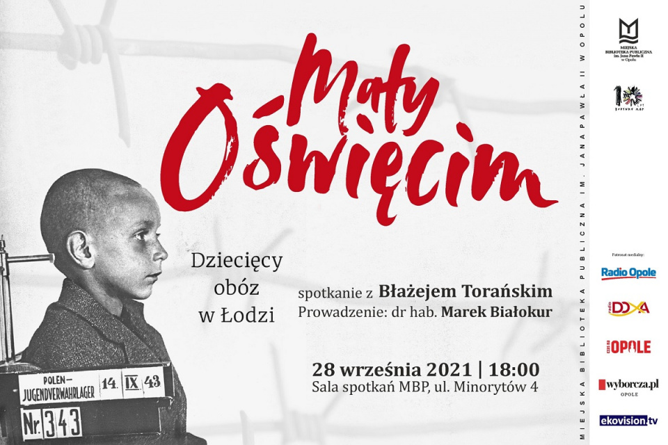 Spotkanie z Błażejem Torańskim w Miejskiej Bibliotece Publicznej w Opolu [fot. MBP Opole]