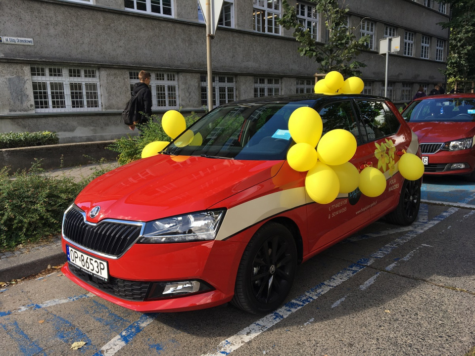 Nowy samochód Domowego Hospicjum dla dzieci w Opolu [fot.Maja Laksy]