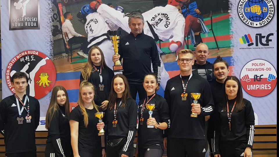 7 medali reprezentantów Sparty Głubczyce-Pietrowice na Pucharze Polski w taekwondo - [fot: archiwum klubu]