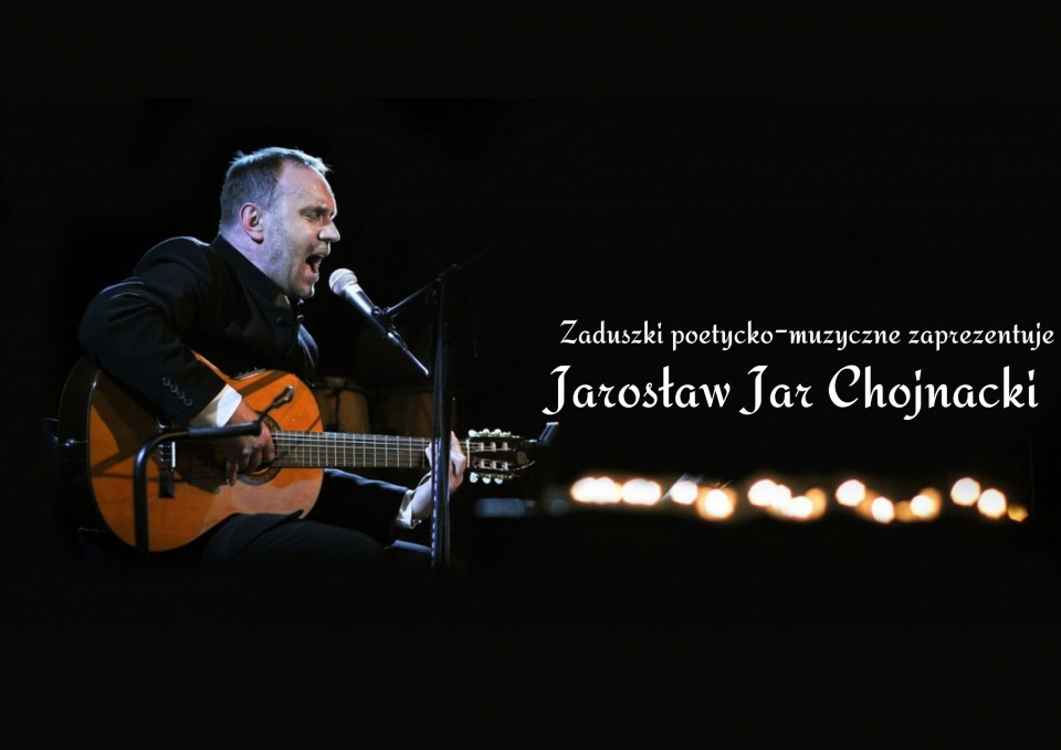 Koncert Jarosława Chojnackiego w Łubnianach [plakat organizatorów]