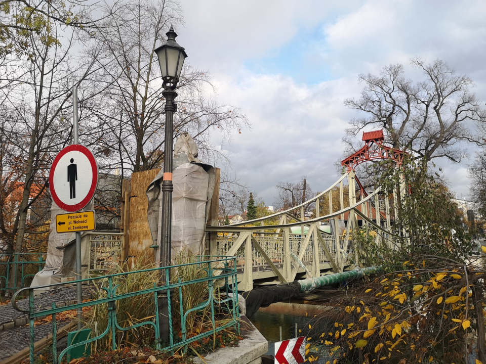 Most Groszowy w Opolu nadal zamknięty [fot.K.Doros]