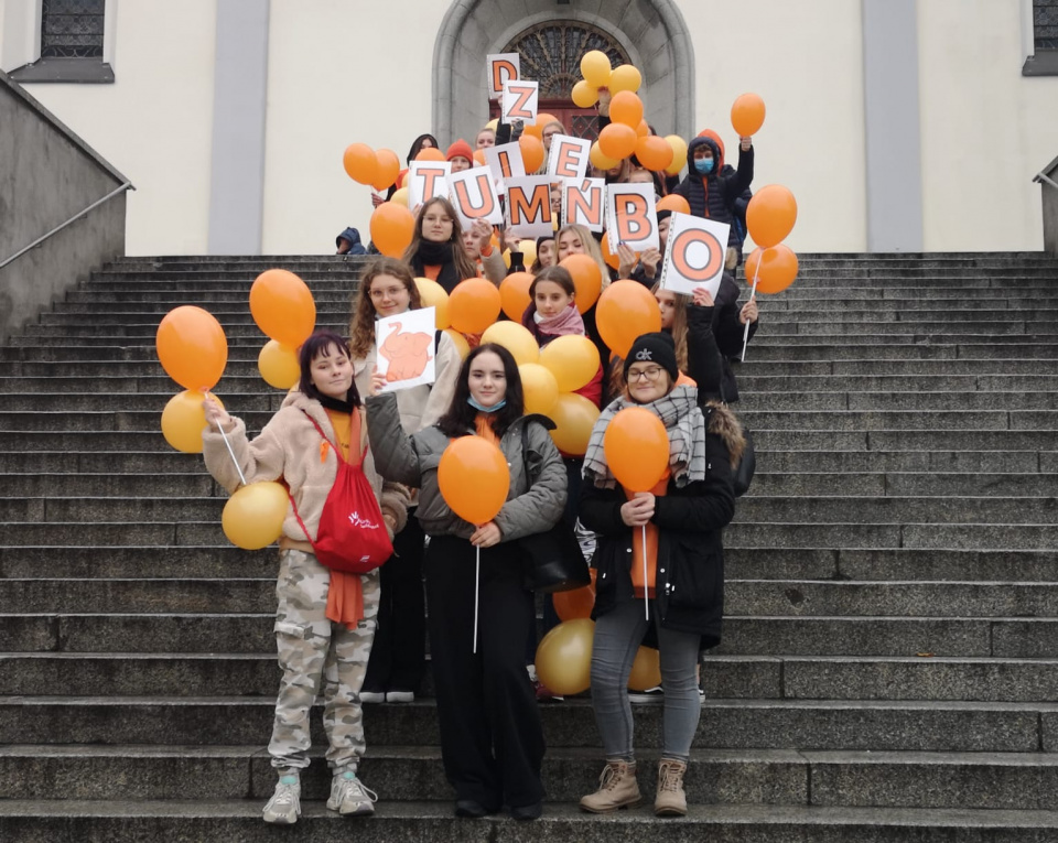 Ogólnopolski Dzień Tumbo. Młodzież z Opola solidaryzowała się z osobami w żałobie [fot. Katarzyna Doros]