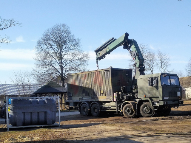 Opolscy logistycy dbają o wyżywienie żołnierzy zabezpieczających polsko-białoruską granicę