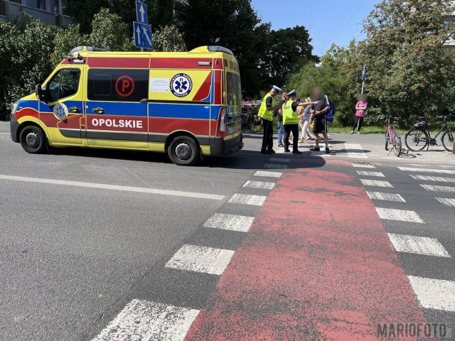 Opole: potrącenie rowerzysty na pl. Konstytucji 3 Maja. Policja poszukuje sprawcy