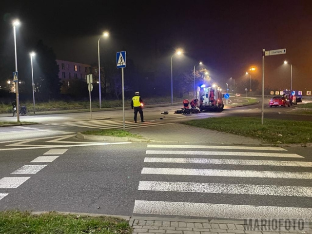 Opole: potrącenie pieszego na przejściu. Kierowca był nietrzeźwy