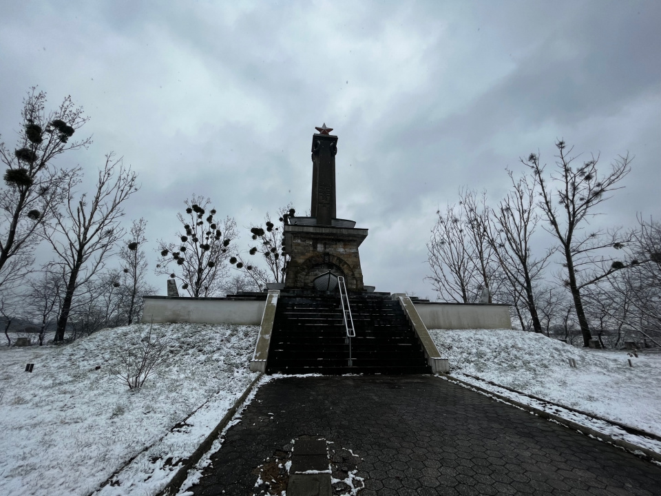 Pomnik Armii Czerwonej w Mikolinie [fot. Jakub Biel]