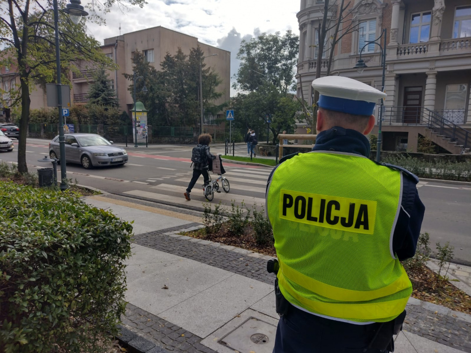 Dziś - pod lupą opolskich policjantów - bezpieczeństwo na przejściach dla pieszych [fot.KWP w Opolu]