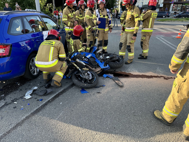 Wypadek w Opolu. Jedna osoba trafiła do szpitala