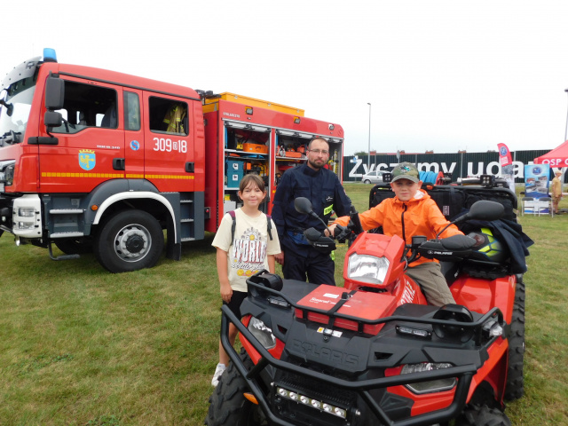 Strażacy z OSP Opole-Gosławice zbierają na nowy wóz. Przy Turawa Park trwa piknik