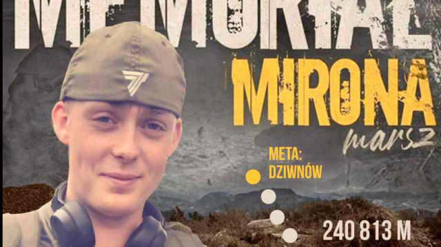 18-latek z Krapkowic startuje w Memoriale Mirona. Do przejścia 240 kilometrów w 3 dni