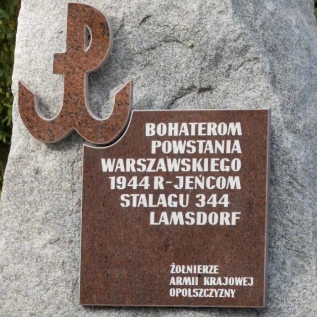 79. rocznica przybycia pierwszego transportu powstańców warszawskich do Lamsdorf