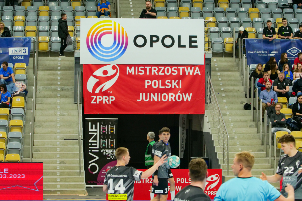 Turniej finałowy Mistrzostw Polski Juniorów w Piłce Ręcznej 2023 [fot. Adam Dubiński]