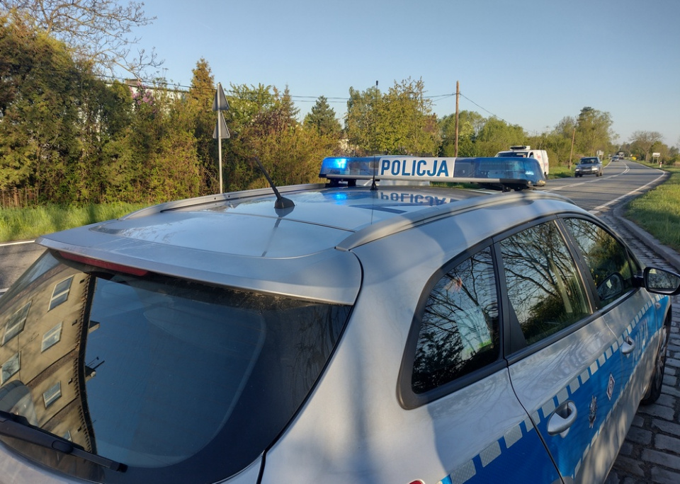 "Trzeźwy poranek" na DK94. fot. policja