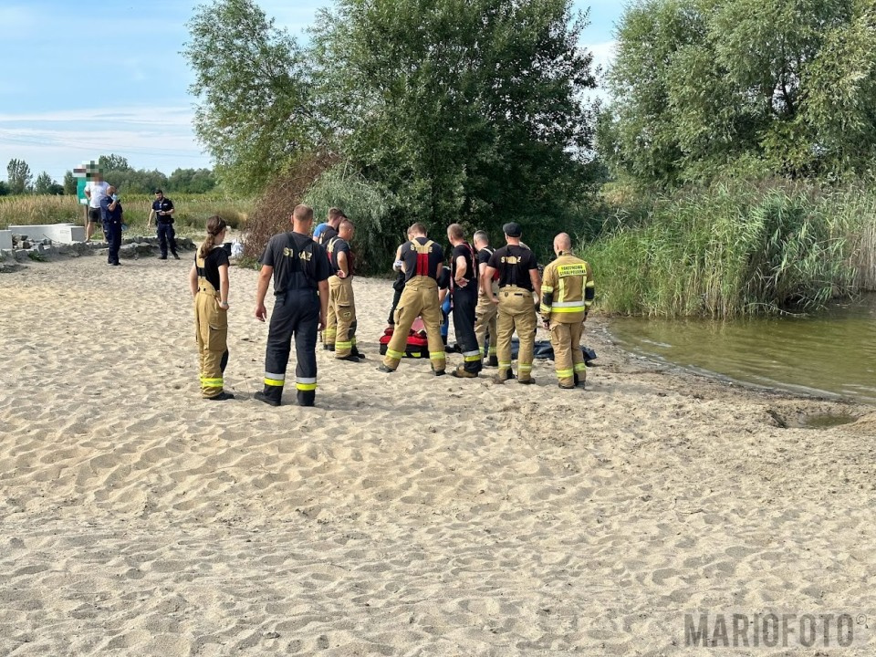 Młody mężczyzna utonął na kąpielisku Malina w Opolu fot. Mario