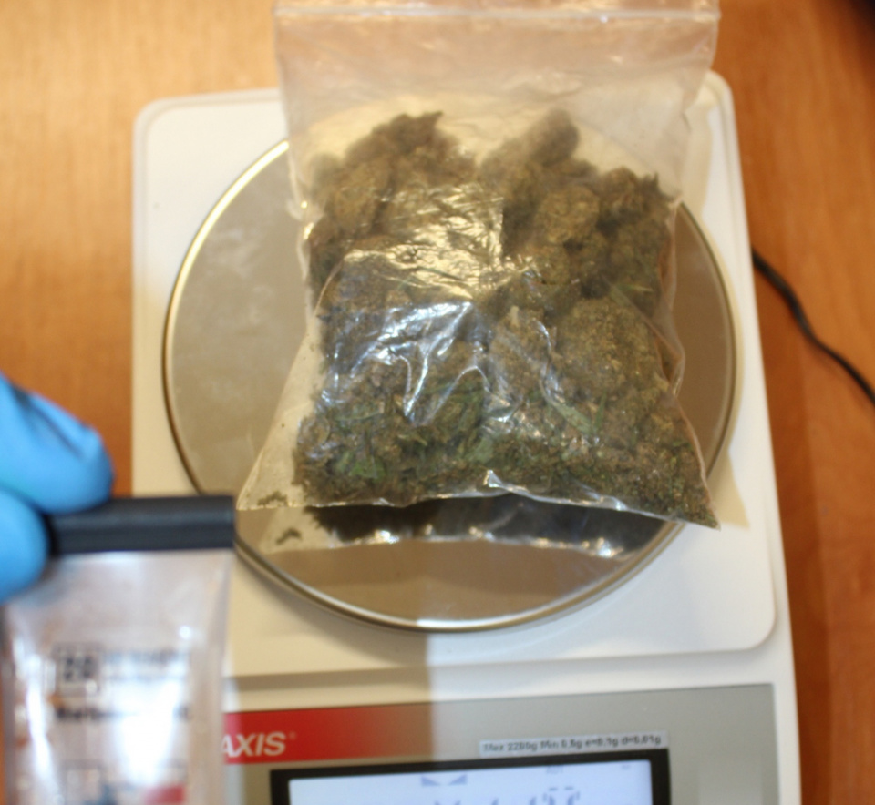 Blisko 200 gramów narkotyków zabezpieczyli kryminalni z Brzegu [fot. KPP Brzeg]