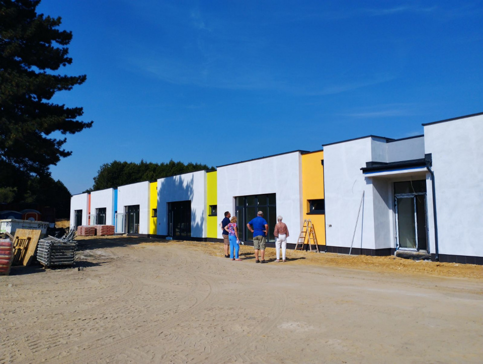 Budowa przedszkola w Domaszowicach na ostatniej prostej [fot. UG Domaszowice]