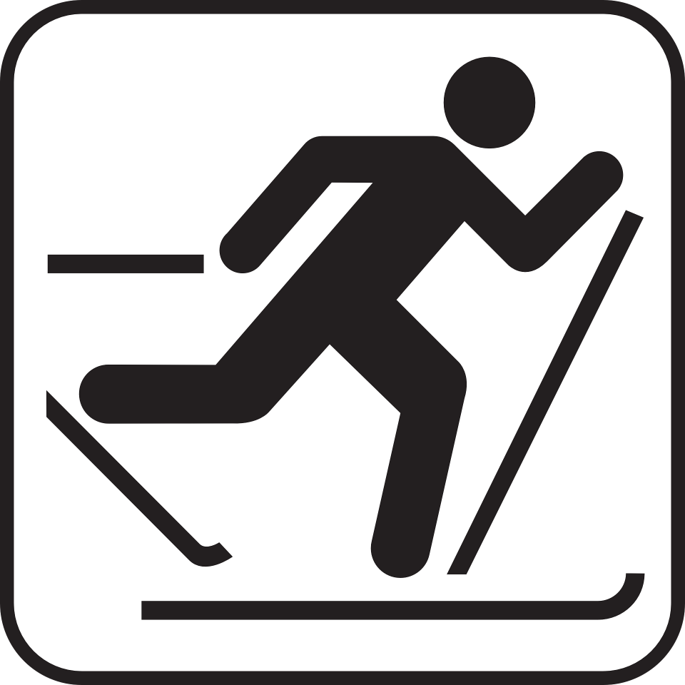biegi narciarskie. [rys. OpenIcons z pixabay.com]