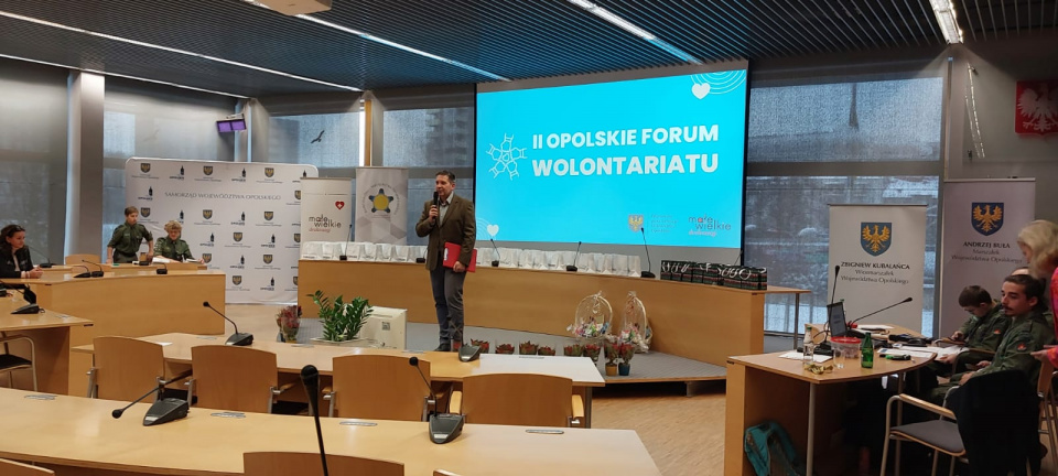 II Opolskie Forum Wolontariatu w Opolu [fot. Agnieszka Stefaniak]