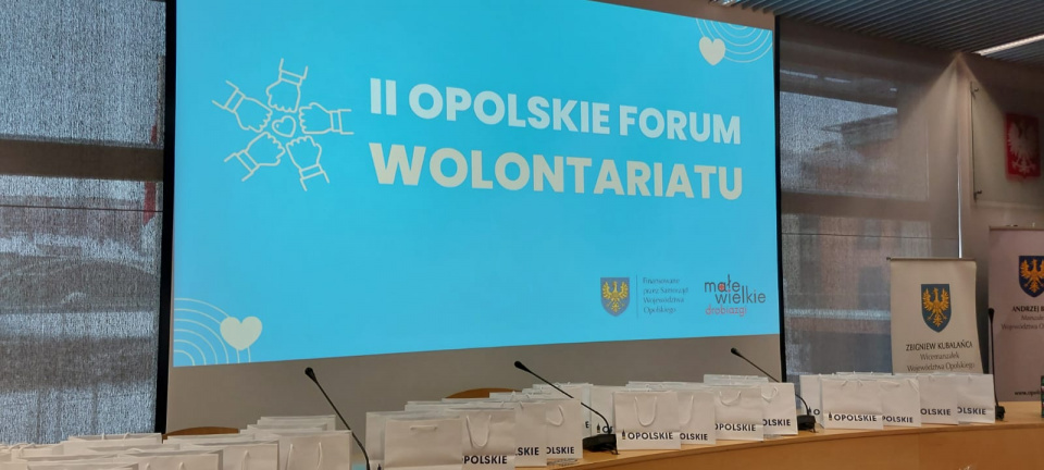 II Opolskie Forum Wolontariatu w Opolu [fot. Agnieszka Stefaniak]