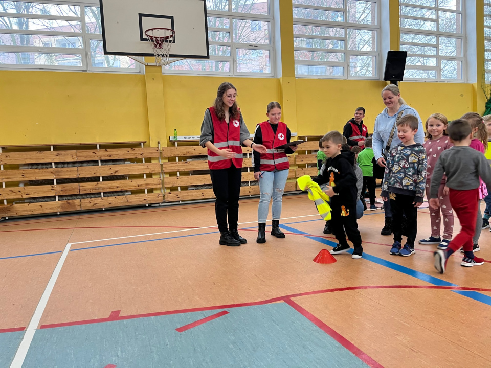 Opolskie przedszkolaki rywalizowały w olimpiadzie "Drogowe ABC" [fot. Monika Matuszkiewicz-Biel]