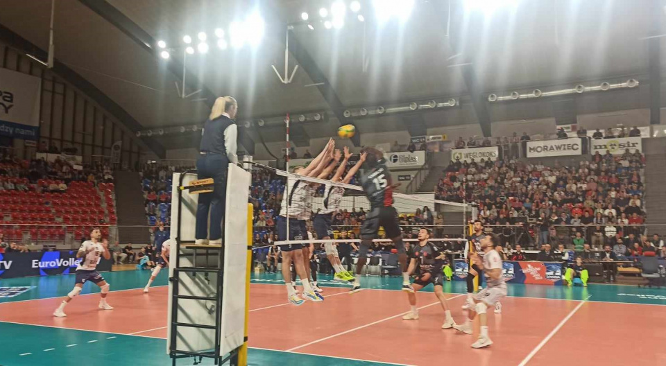 Mecz Ligi Mistrzów: ZAKSA - Ziraaat - [fot: Grzegorz Frankowski]